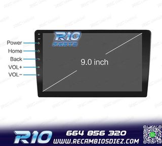 RADIO 9" GPS ANDROID 13 QUAD CORE 64GB ROM