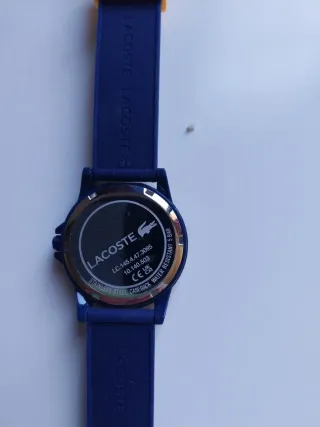 Reloj Lacoste Azul y Amarillo