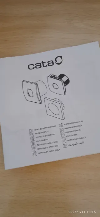 Extractor de Baño CATA SILENTIS 10 Blanco