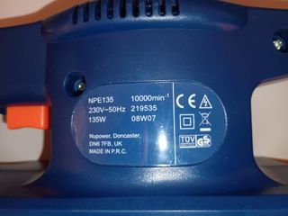 Levigatrice Orbitale 1/3 Foglio 135W Nupower