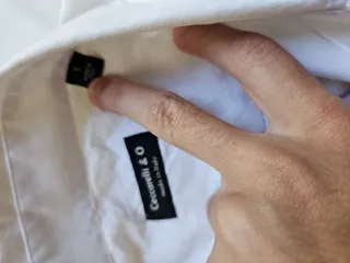 Camisa Ceccarelli Blanca Original Italia