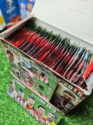 Caja 50 Sobres Liga 2015 Mundicromo