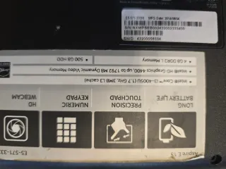 Acer Aspire E15 para REPUESTOS