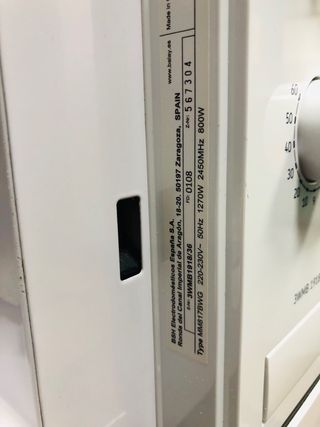 Microondas Balay Blanco