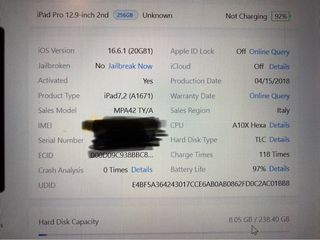 iPad Pro 256GB WiFi + Cellular