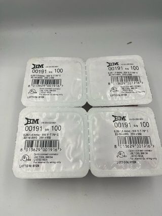 Lotto terminali isolati crimpare