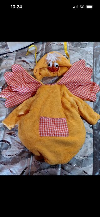 Disfraz Pollito 1-3 meses
