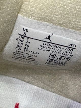 Scarpe Air Jordan 4 Retro Canvas 41