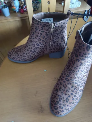 Botines estampado leopardo