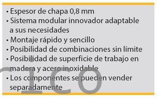 Conjunto Taller 3 Módulos S/Madera Alyco 192844