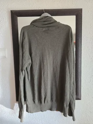 Jersey Naketano cuello alto verde talla XL