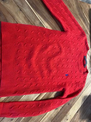 Jersey Ralph Lauren Rojo Talla XS