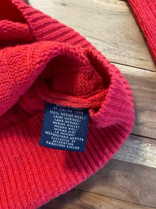 Jersey Ralph Lauren Rojo Talla XS