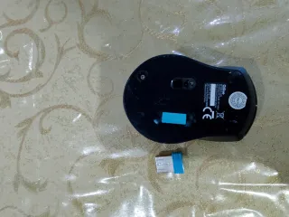 Ratón inalámbrico negro