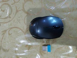 Ratón inalámbrico negro