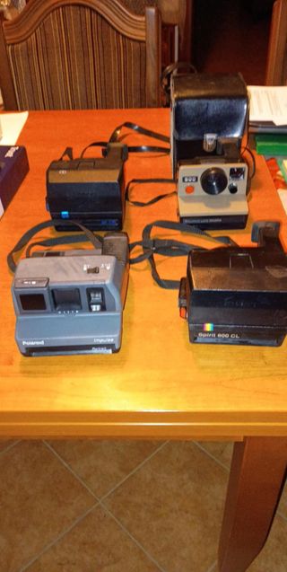 Lotto 4 Macchine Fotografiche Polaroid