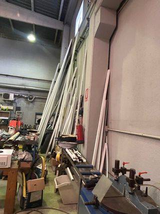 Vendo maquinaria de  Taller Aluminio Completo