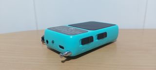 Radio Portátil AM FM USB Azul