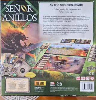 Juego Mesa El Señor de los Anillos Devir Edición