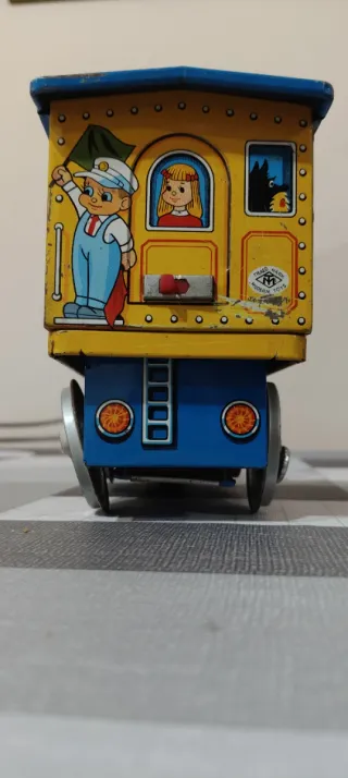 Trenino in latta vintage Bell Ringer