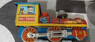 Trenino in latta vintage Bell Ringer