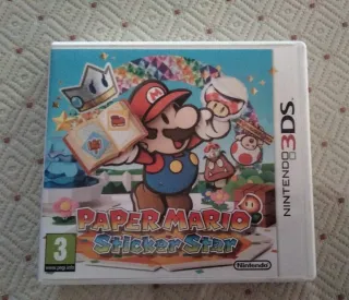 Paper Mario Sticker Star Nintendo 3DS Caja