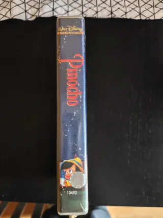 Película VHS Pinocho - Los Clásicos Disney