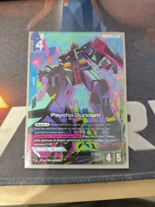 Carta Psycho Gundam LR+ Gundam TCG