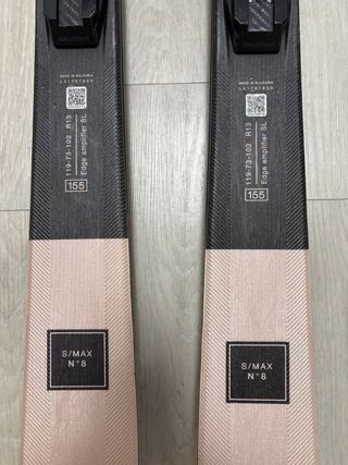 Esquís Salomon S/MAX 8 mujer