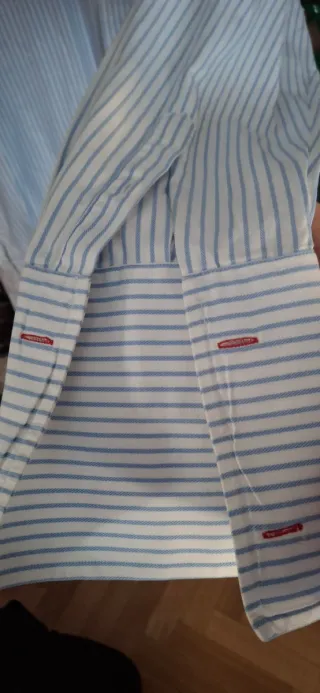 Camisa hombre Carolina Herrera Rayas Talla M