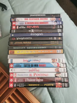 Lotto DVD Film Italiani e Stranieri