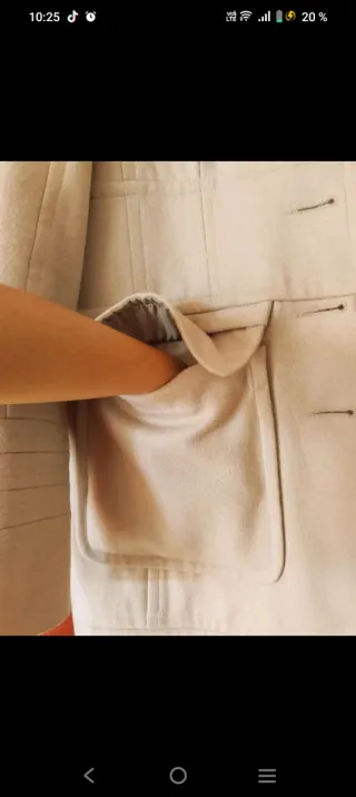 Abrigo de paño 'Sfera', M