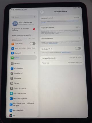 iPad 11 128GB Rosa