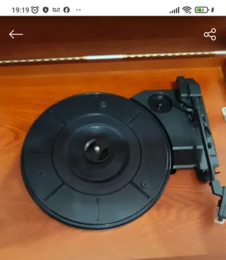 Lettore CD USB con giradischi per vinili