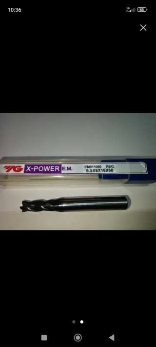 Fresa 6.5mm X-POWER E.M.
