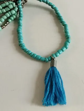 Conjunto 7 Pulseras Turquesa