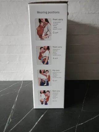 Mochila Portabebés Love & Carry ONE Wave (GRIS)