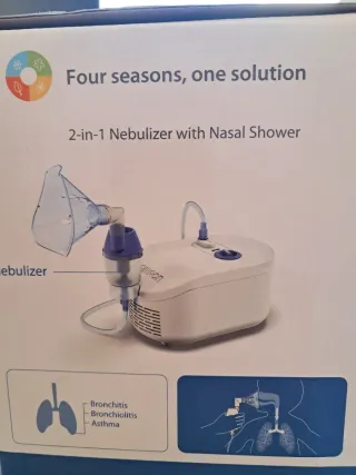 Omron X102 Total Nebulizador + Ducha Nasal