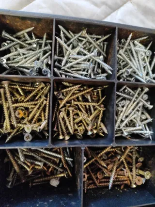 Viti Legno Varie Misure Scatola 10