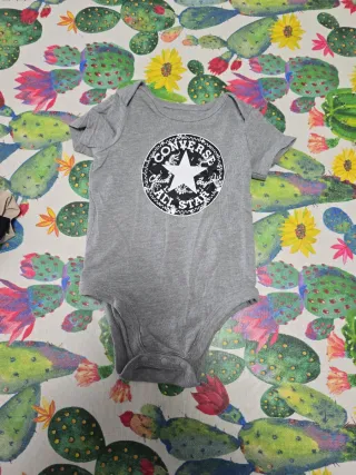 Body Converse All Star Grigio 74 cm