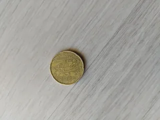 Moneda 20centimos República Francesa 1999