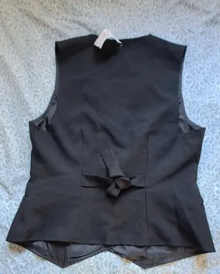 Chaleco negro talla L