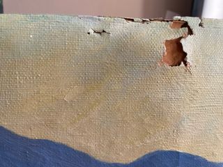 Cuadro del pintor palmero Francisco Concepción