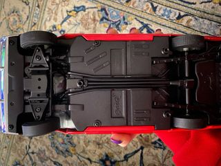 Modellino Anson Ford Thunderbird 1963 Rosso