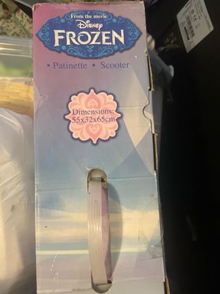 Patinete Frozen 3 Ruedas Nuevo