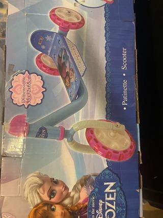 Patinete Frozen 3 Ruedas Nuevo