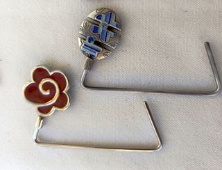 Cuelga bolsos con diseños divertidos