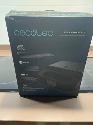 Cecotec Rock'nToast 4IN1 Sandwichera
