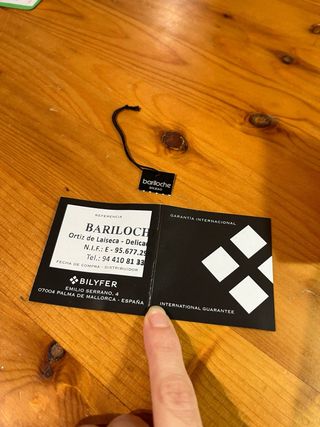 Reloj Bilyfer Esfera Cuadrada Madera