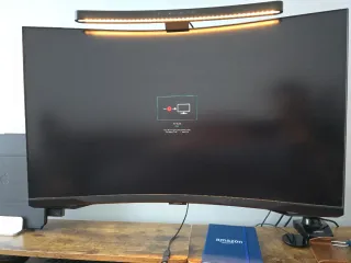 Lampada per monitor curva Quntis 45cm
